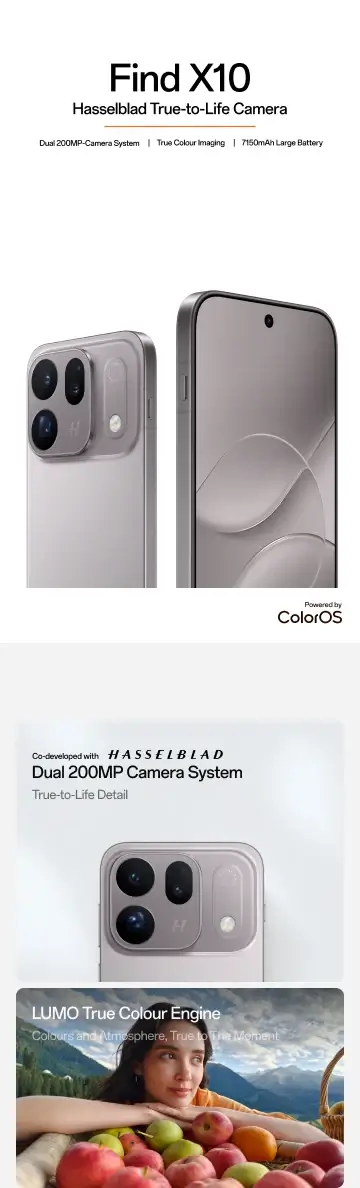 OPPO Find X10 - section 1