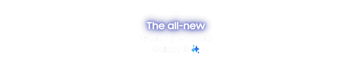 Galaxy Z Fold 8 Title Lettermark