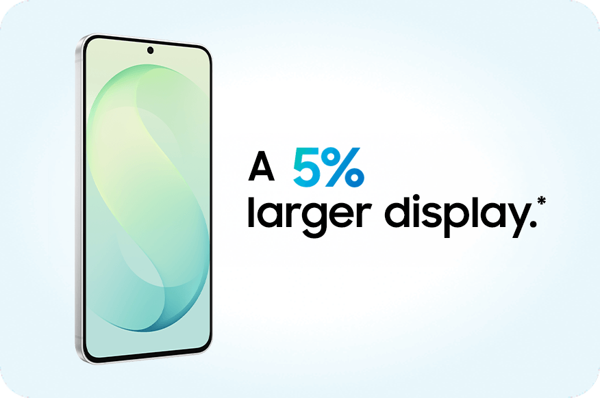 Screen size comparison to Galaxy S24 FE