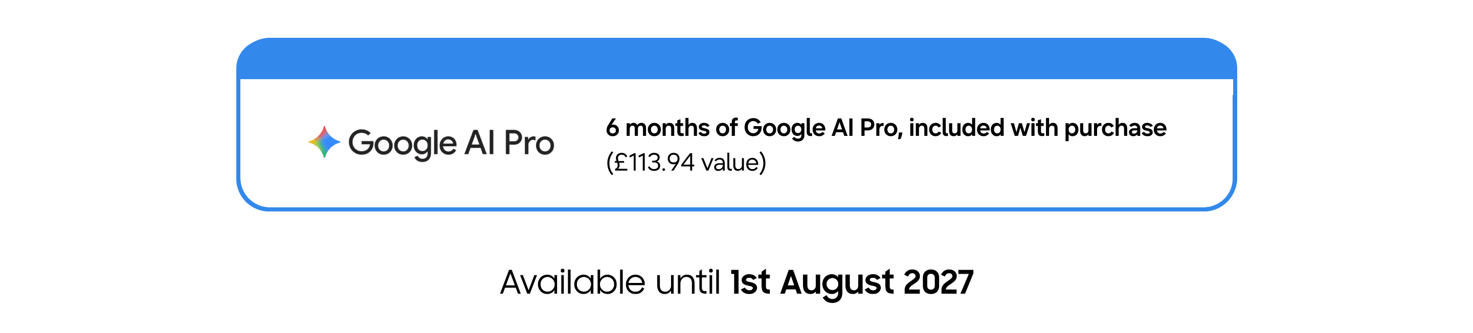 GoogleAI Pro offer